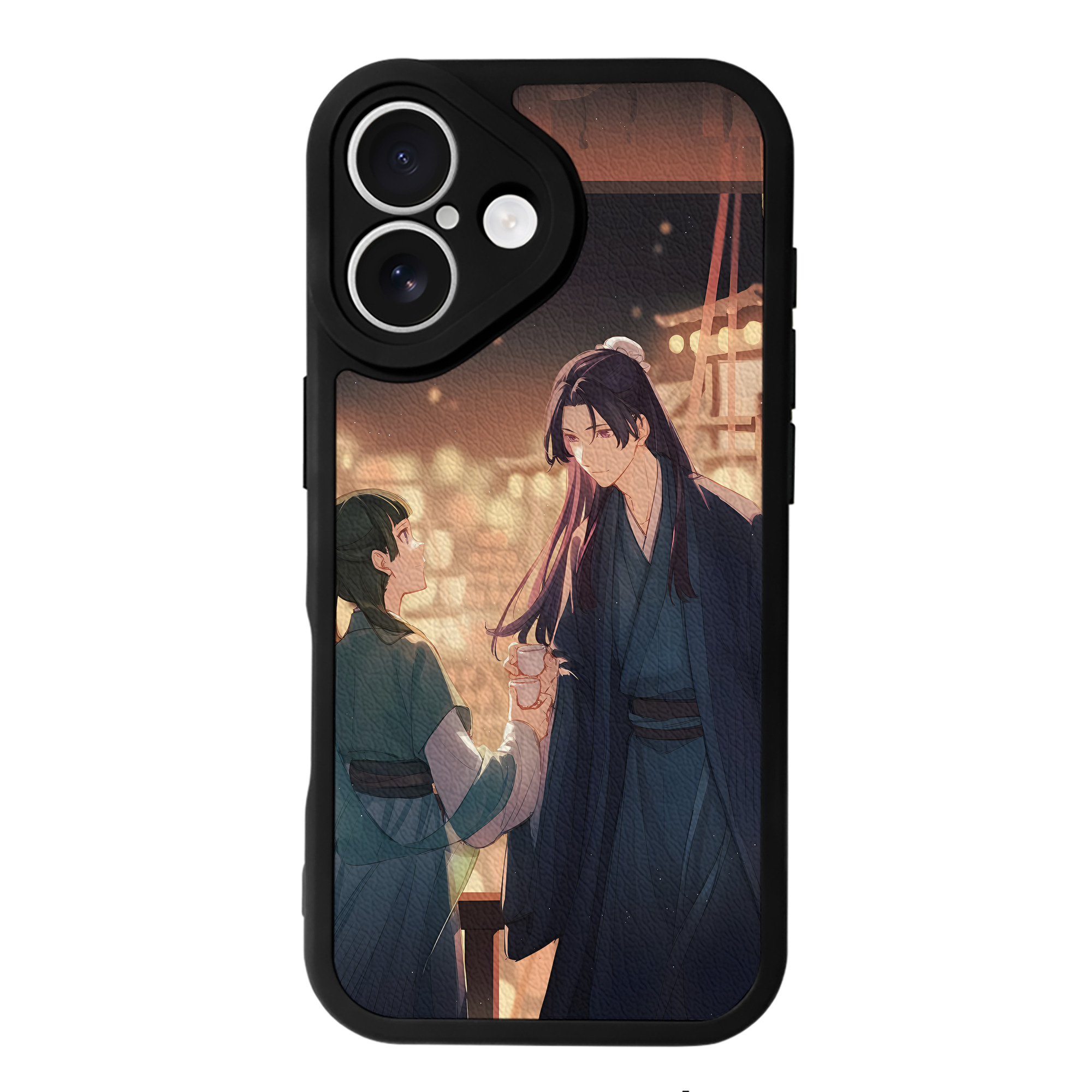（画像用） 薬屋のひとりごと The Apothecary Diaries 【iPhone 16シリーズ対応】シリコンスマホケース（レザー調） 材質：シリコン